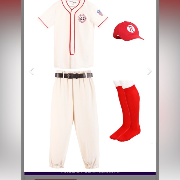 A League of their own Halloween costumes | mom, dad, little girl 🍑 — SOLD - Picture 6 of 7